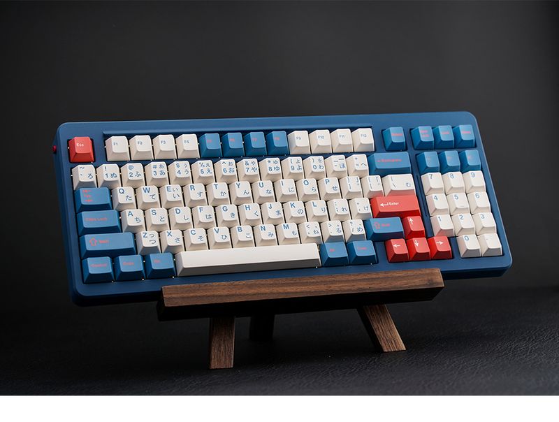 FBB Original Black Walnut Wooden Display Stand Nical Keyboard_voghion.com
