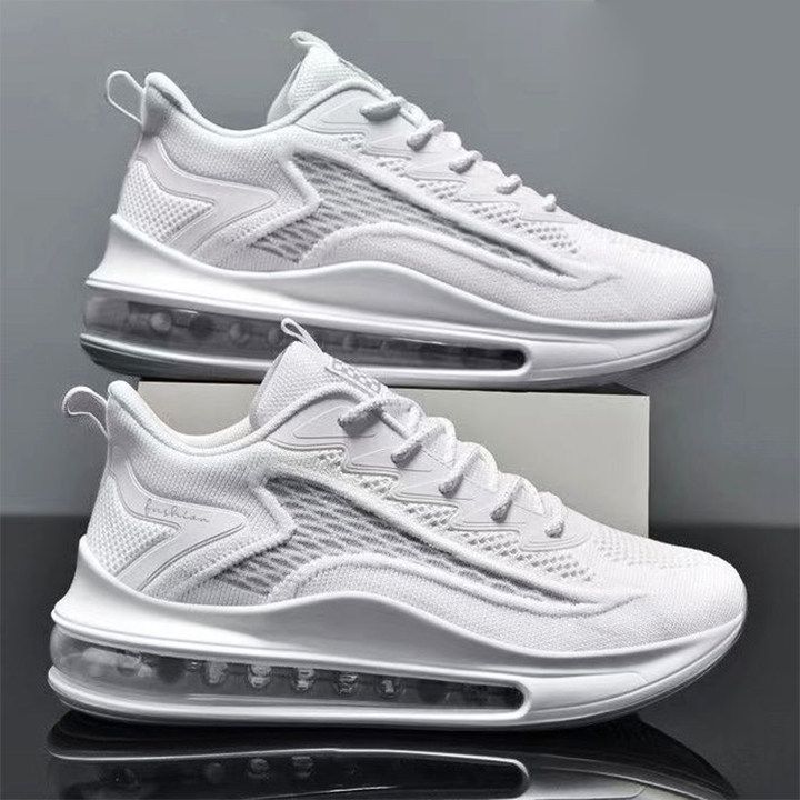New Sports Air Cushioned Elevated Running Breathable Trendy Men's Fashion Versatile Shoes_voghion.com
