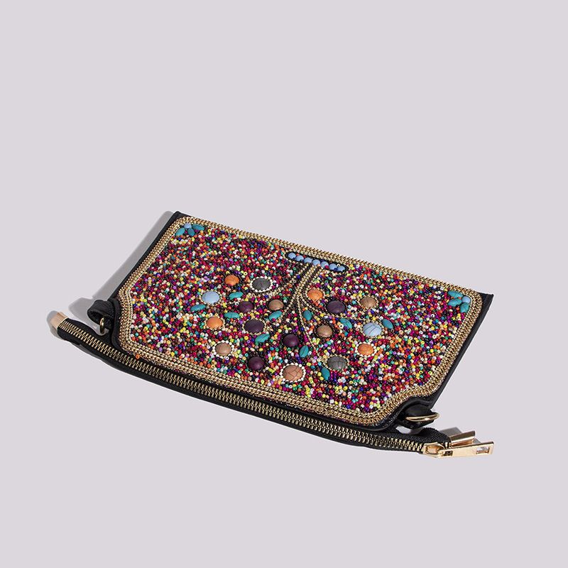 Borsa a tracolla monospalla da viaggio in stile bohémien con perline di riso, conchiglia, fiore, vendita calda, da donna, borsa a conchiglia_voghion.com