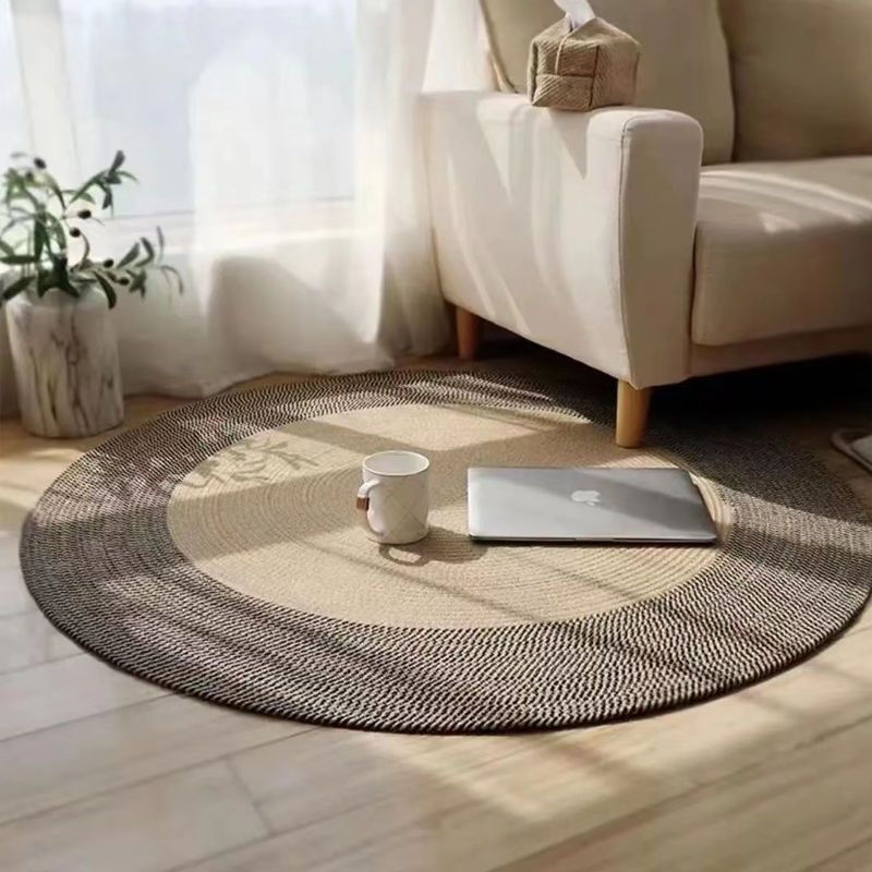 Tavolino da caffè Tappeto da soggiorno Camera da letto Tappetino in filo di cotone Tappetino da pavimento per la casa Divano lavabile Tappetino da comodino Tappeto intrecciato resistente allo sporco_voghion.com