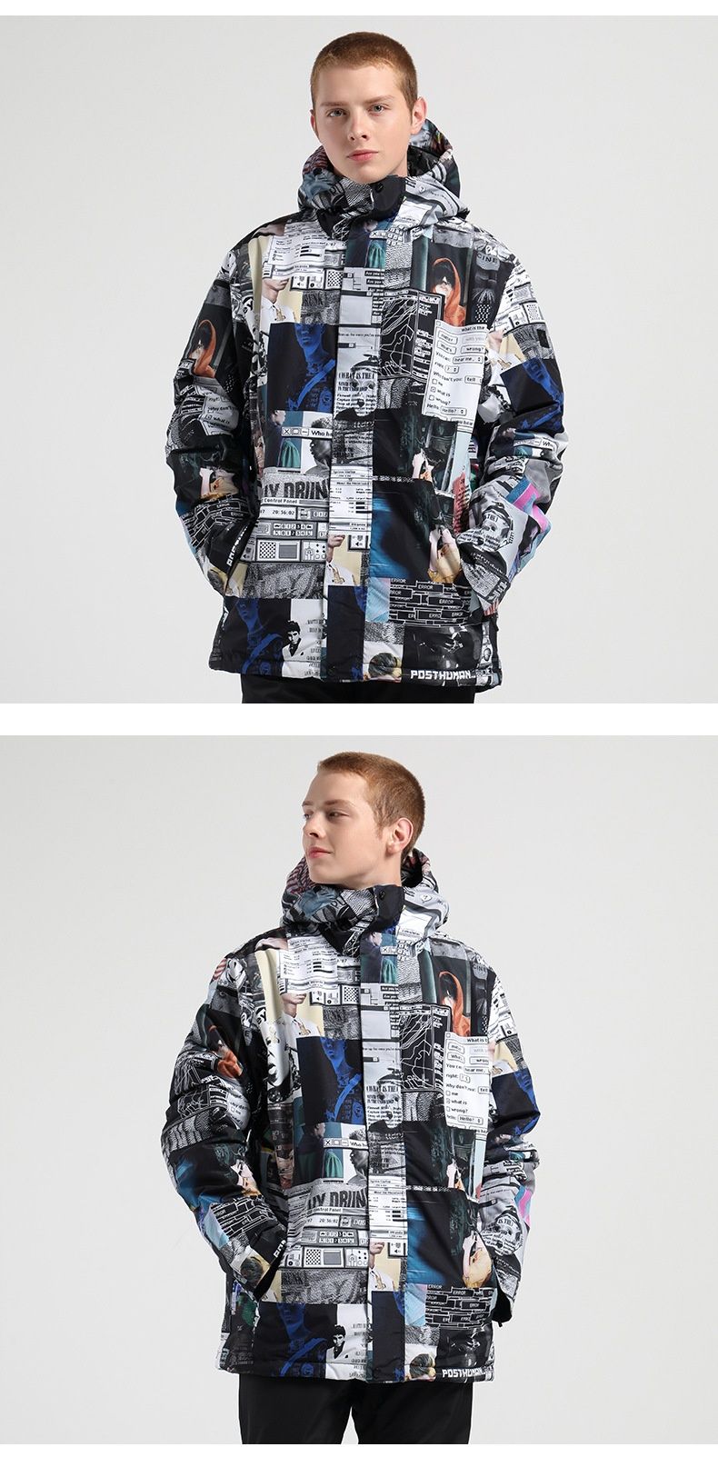 001 001 Restbestand Skijacke Herren Top Outdoor Ausrüstung Wasserdicht Snowboard Erwachsene Warmer Mantel Winddichter Schneeanzug_voghion.com