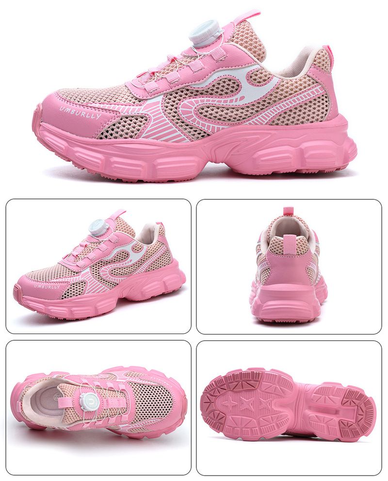 New Women's 4.0 European Standard Kevlar Midsole Safety With Rotating Buttons, Smashing And Anti Stabbing Work Shoes_voghion.com