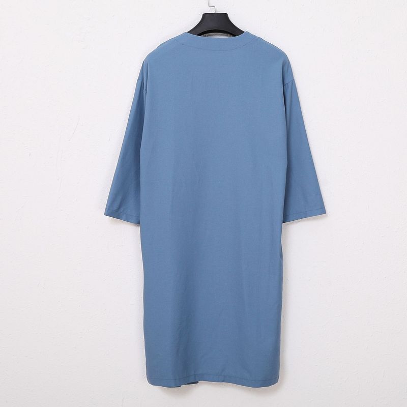 8852025 Printemps Nouveau Lâche Grand Coton Et Cardigan Moyen À Lin Manches Longues Manteau Tendance_voghion.com