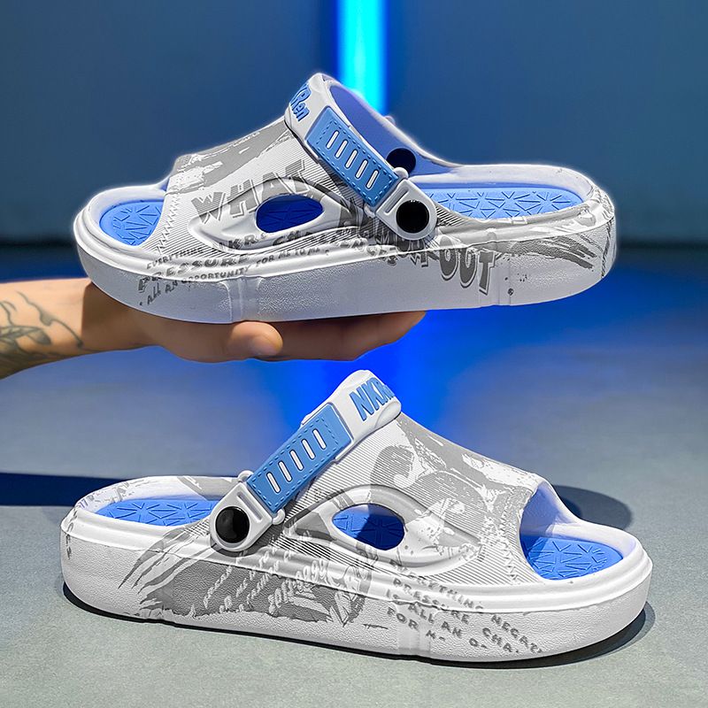 One Line Men, abbigliamento estivo per adolescenti, con effetto "calpestare la cacca", antiscivolo e antiodore, per interni_voghion.com
