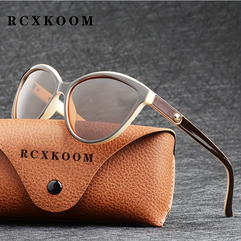 Polarisierte Cat Eyes Fashion Sonnenbrille für weibliche Fahrer Markendesign Sonnenschirm mit Geschenkbox Sommer Strand Reise_voghion.com