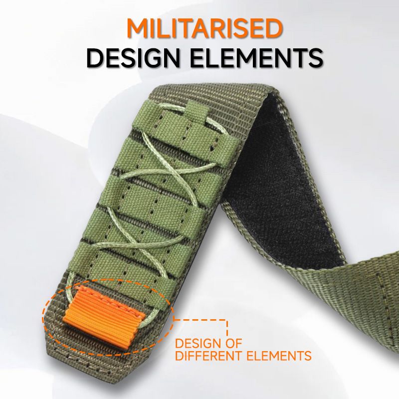 Curea țesută din nailon cu buclă pentru sporturi în aer liber, potrivită pentru Samsung Galaxy Watch7 Ultra, 47 mm_voghion.com