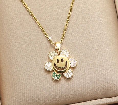 Japanese Korean Style Titanium Steel Necklace For Women, Versatile Niche Design, High-end And Light Luxury, Collarbone_voghion.com