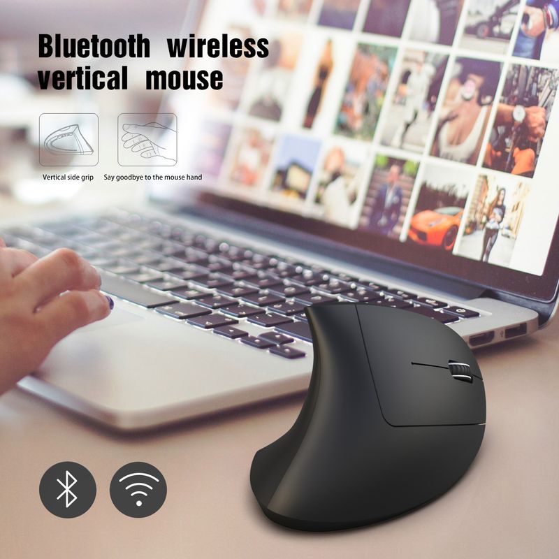 T29 Bluetooth Wireless Vertical Health Mouse Ergonomics 2400dpi_voghion.com
