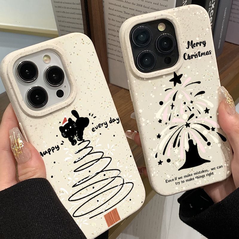 Capa de celular com atmosfera de Natal para iphone16promax homens e mulheres 14 tendência 13/12 capa de celular 15_voghion.com