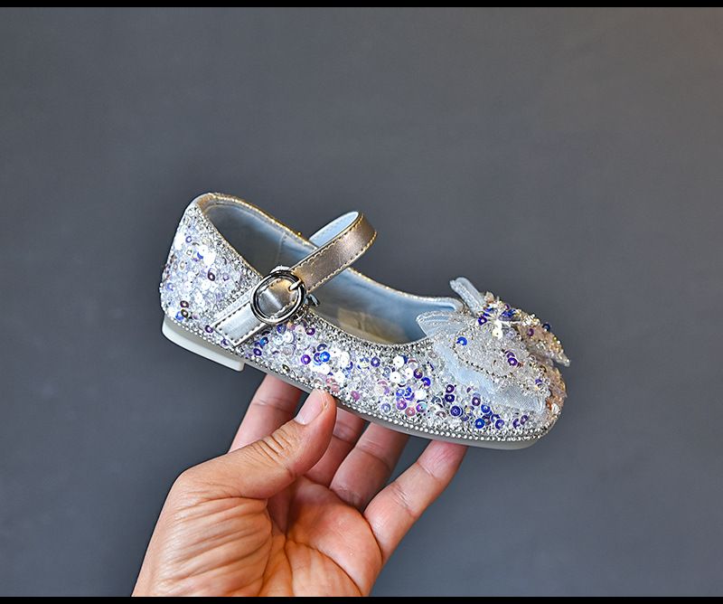 9137 herbst kinder Neue Mädchen Breiten Mund Schmetterling Prinzessin Mädchen Funkelnden Kristall Einzelnen Schüler Leistung Schuhe_voghion.com