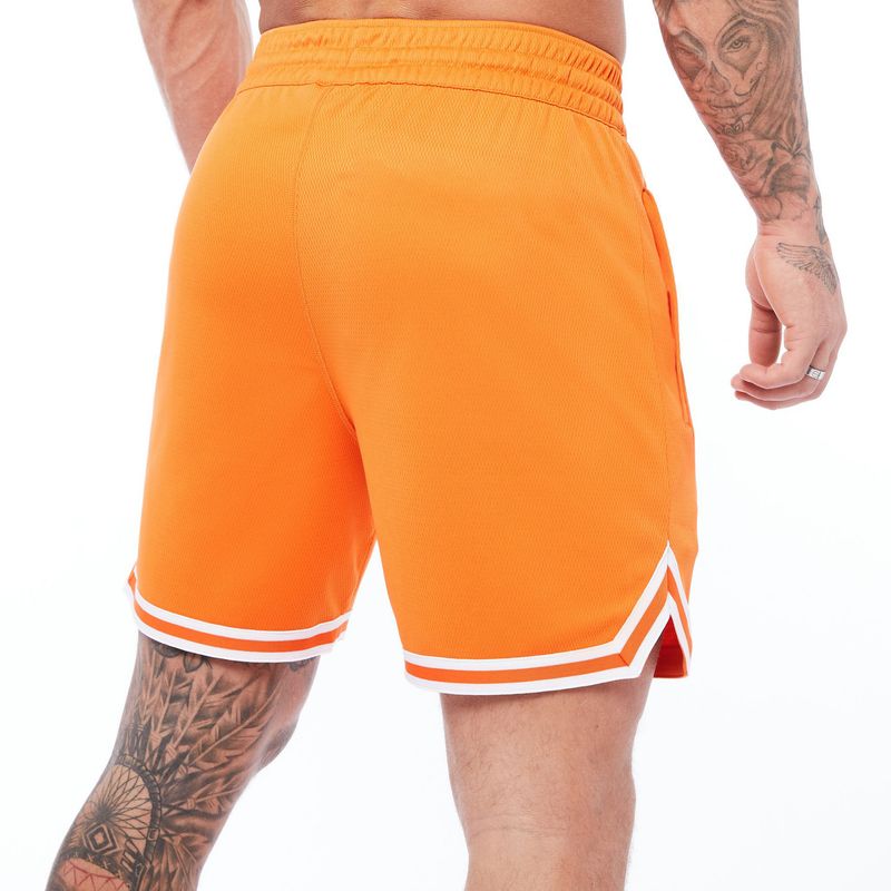 Men's Clothing Plus Size Men's Casual Pants Summer New Sports Breathable Mesh Quick Drying Basketball Pants Solid Color Shorts_voghion.com