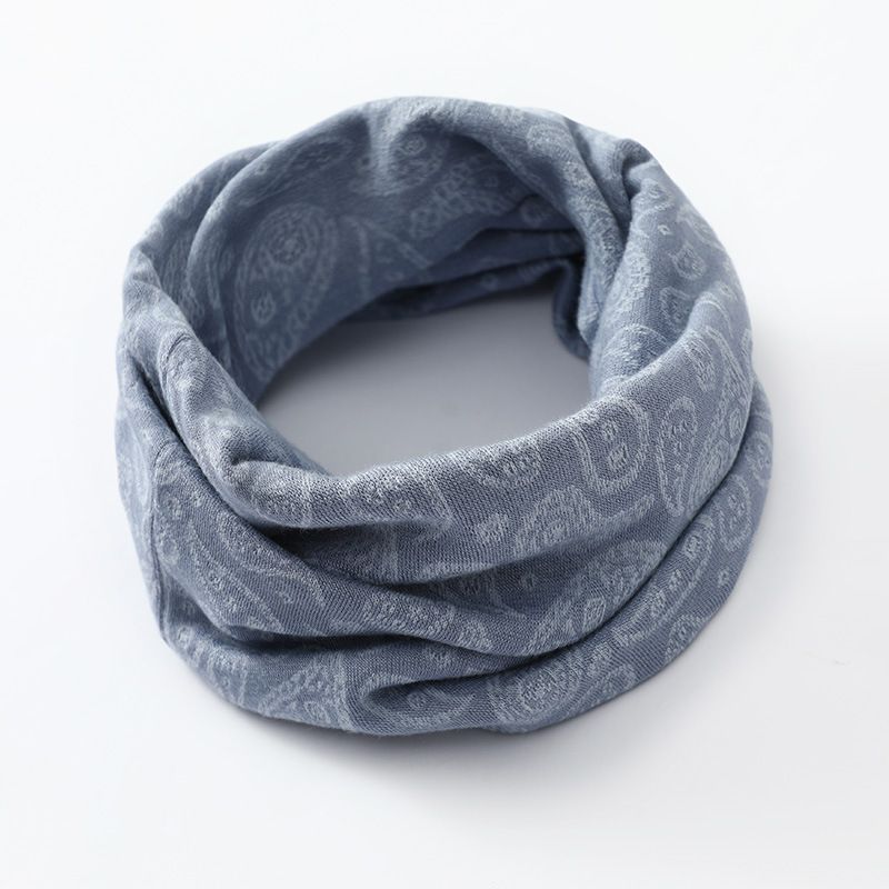 Pure Cotton Straight Warm Gaiter For Men And Women, Neck Warmer, Autumn Riding Windproof Face Mask, Versatile Solid_voghion.com