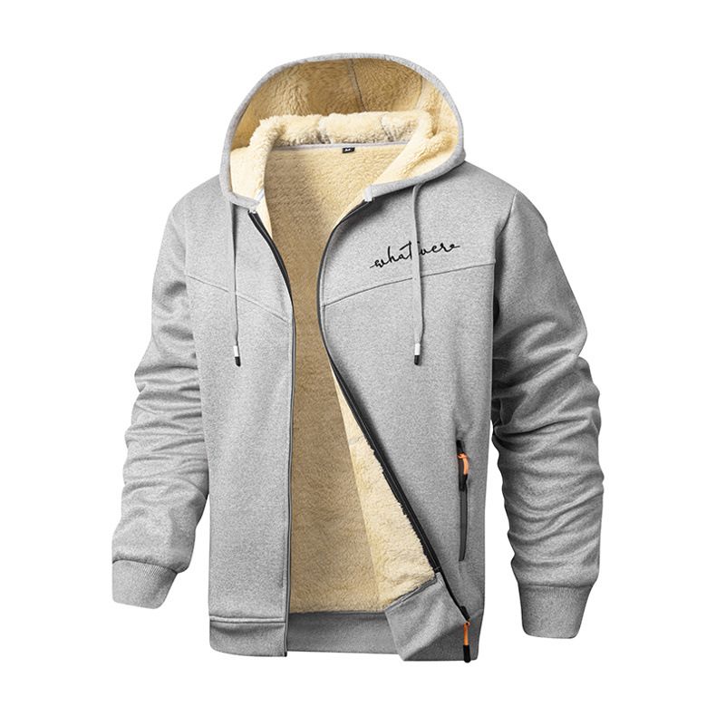 Felpa con cappuccio in pile per uomo e donna - Morbida fodera in sherpa, calda felpa invernale, abbigliamento casual unisex (taglie UE)_voghion.com