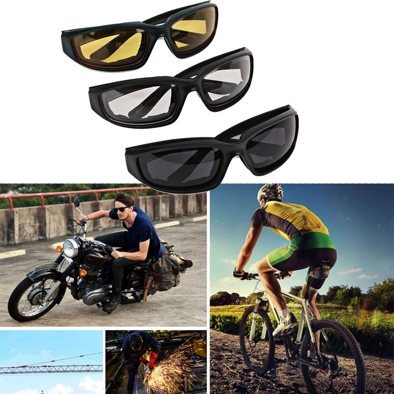 Occhiali da sole polarizzati da moto alla moda per caccia, tiro, softair, protezione per gli occhi, antivento, moto_voghion.com