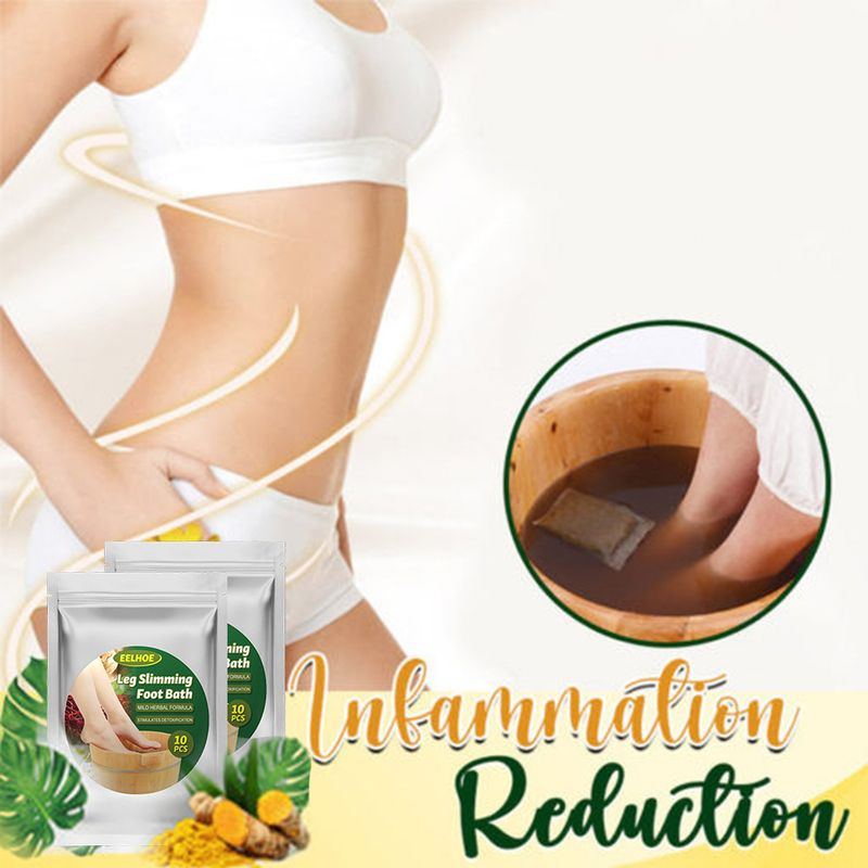 Sacchetto per pediluvio Ai Cao con zenzero per ammollo dei piedi per alleviare la tensione muscolare nella parte inferiore delle gambe, rimuovere l'umidità e combattere il freddo Sacchetto per ammollo dei piedi_voghion.com