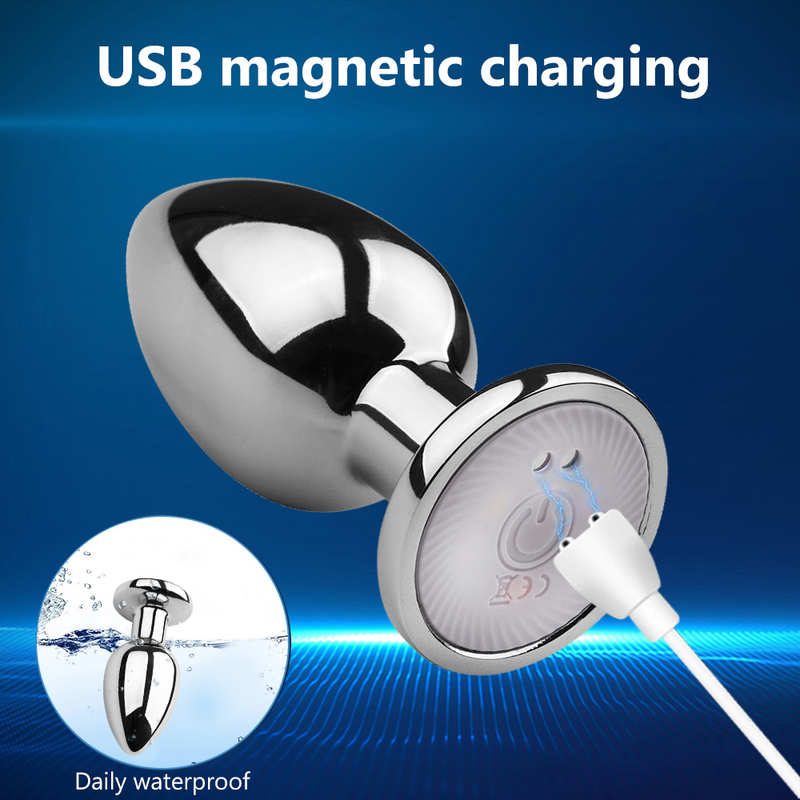 Plug anale di controllo APP Vibratore Bluetooth Butt Plug Uomo Massaggiatore prostatico Buttplug femminile Articoli per adulti Sesso T plug_voghion.com