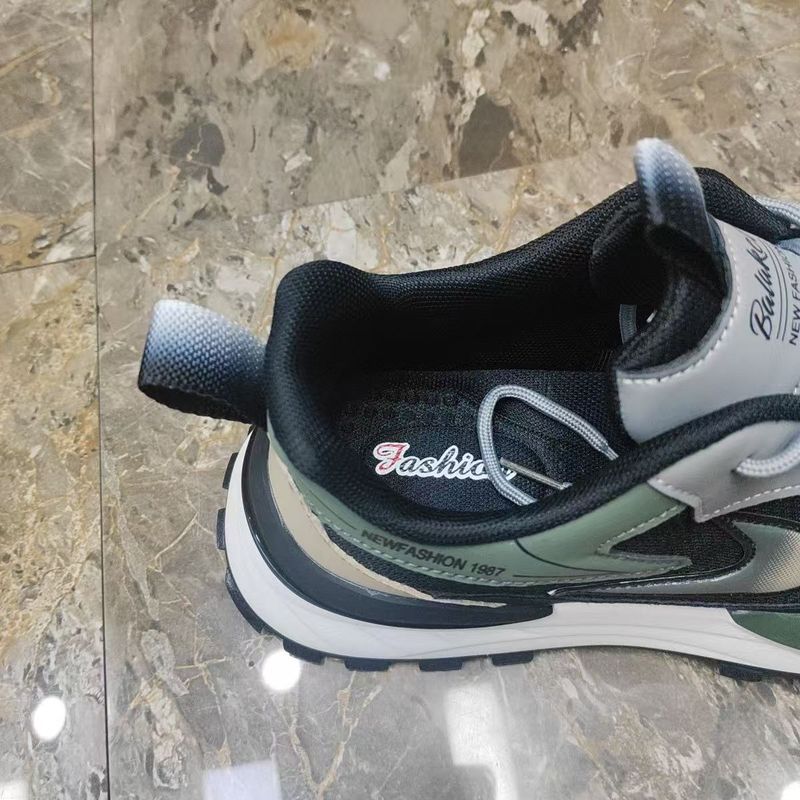 Glide Spring Fashion Versatile Wear-resistant Sports Casual Trendy Men's Mesh Travel Soft Sole Running Shoes_voghion.com