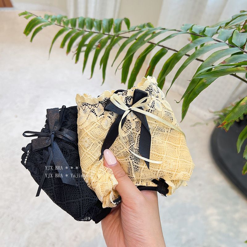 LuvBox Delicious Sweetheart* Mutandine estive in pizzo, in rete femminile, con spalline sottili incrociate, alla moda, traspiranti, da donna_voghion.com