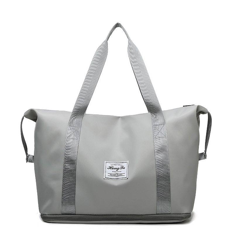 Separazione asciutto e bagnato per donne, borsa da viaggio per palestra e lavoro, borsa da viaggio impermeabile di grande capacità_voghion.com