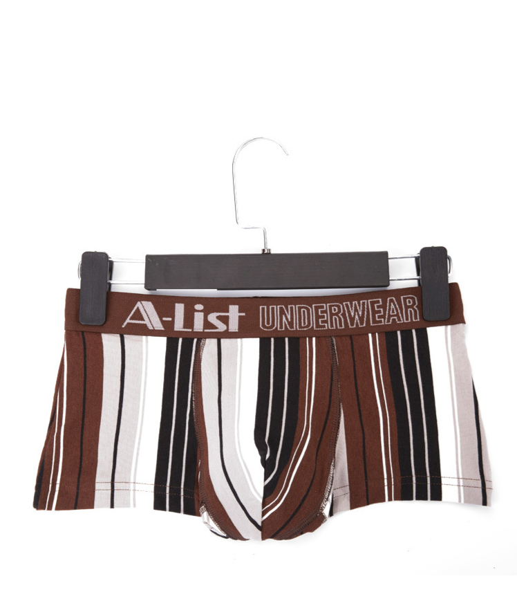 Erkek İç Giyim Çizgili Pamuklu Boksörler Boksörler Boxer Pantolon Trendy Üretici Toptan Satış_voghion.com