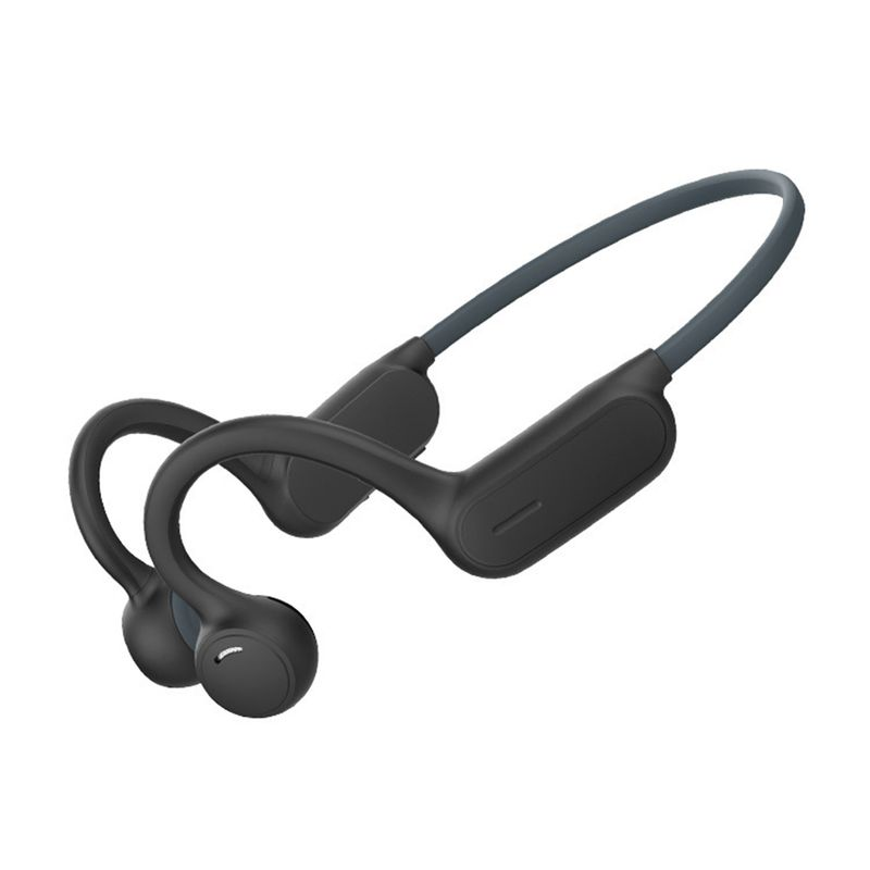 Haken Bluetooth-kompatibel Wasserdichte Kopfhörer Knochen Drahtlose IPX4 Ohr 5,0 Leitung Sport Headset für Laufen_voghion.com