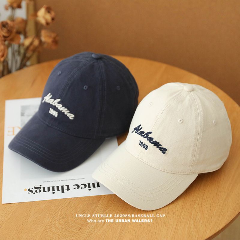 Korean Style Baseball Cap - Deep Top Design With Curved Brim, Plain Face Cover Sun Hat For Men & Women_voghion.com
