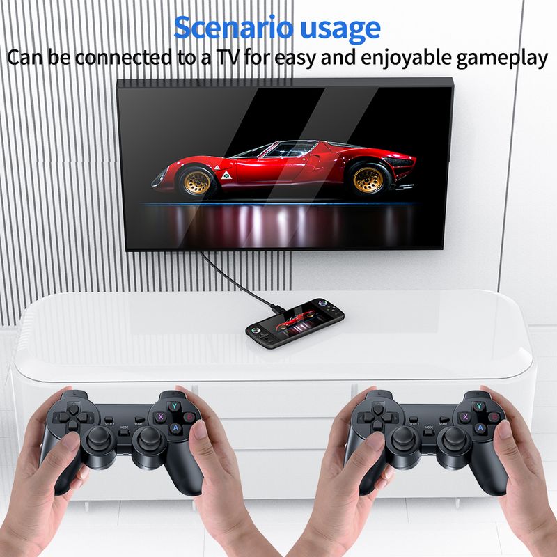 Console per videogiochi portatile tascabile retrò M27 con schermo grande da 7,0 pollici, display 1024*600, supporto LINUX Emelec_voghion.com