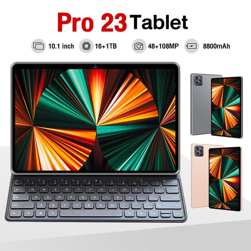 Pro23 New Popular 4G Call 10.1 Inch Android Smart Tablet 16G + 1T_voghion.com