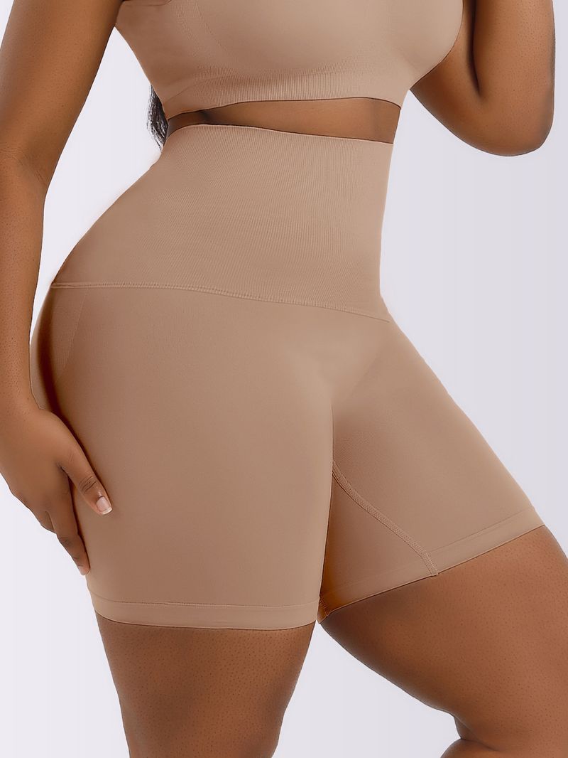 hip lifting and belly tightening pants, enhanced version, belly tightening high waisted safety pants, slimming pants without curling_voghion.com