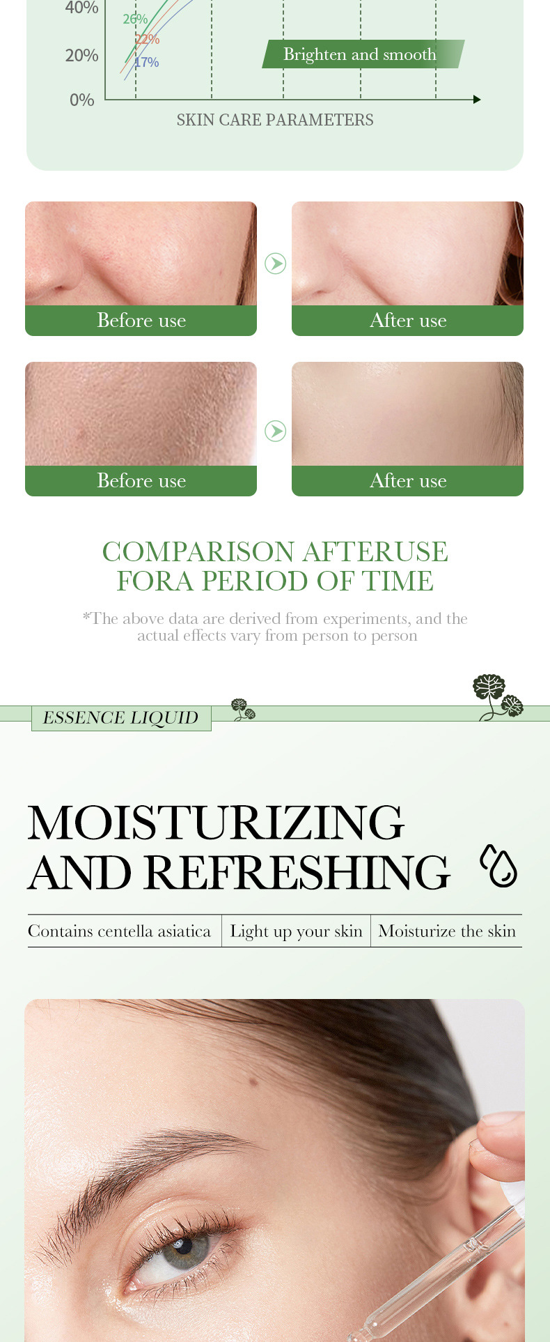 BIOAOUA All English Centella Original Solution Soothing essence Moisturizing and Firming_voghion.com