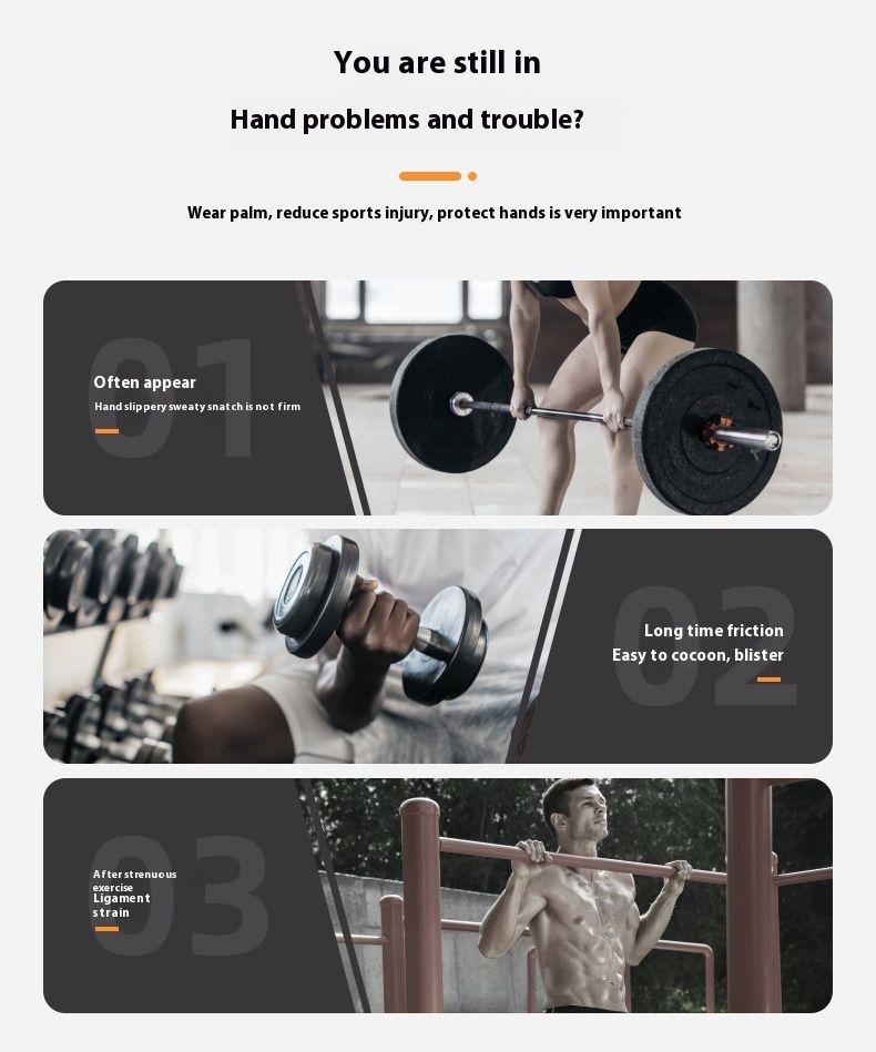 Strength training, cowhide protective hand, fitness, weightlifting wrist, up, hard pull gloves, and assist with grip_voghion.com