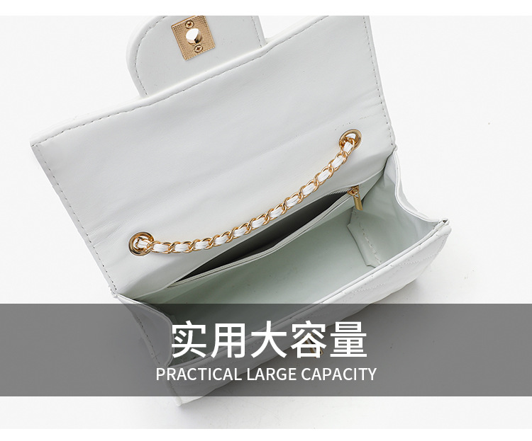 2023 Borsa da donna nuova Piccola borsa a tracolla con catena a sfera dorata Lingge vento profumato Borsa a tracolla piccola versatile con tracolla Borsa alla moda con una spalla_voghion.com