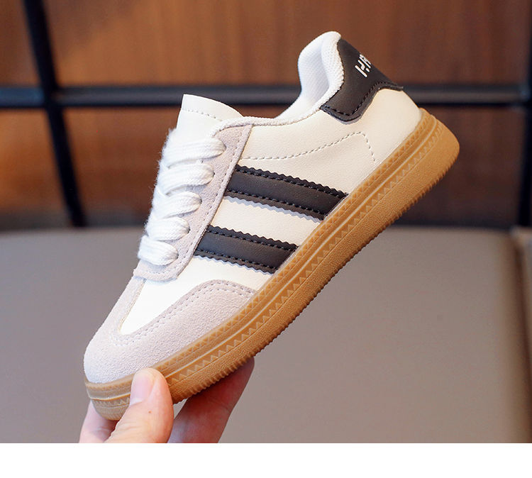 Children's Men's Women's Moral Training Boys And Girls' Internet Red Small White Shoes, Elementary_voghion.com