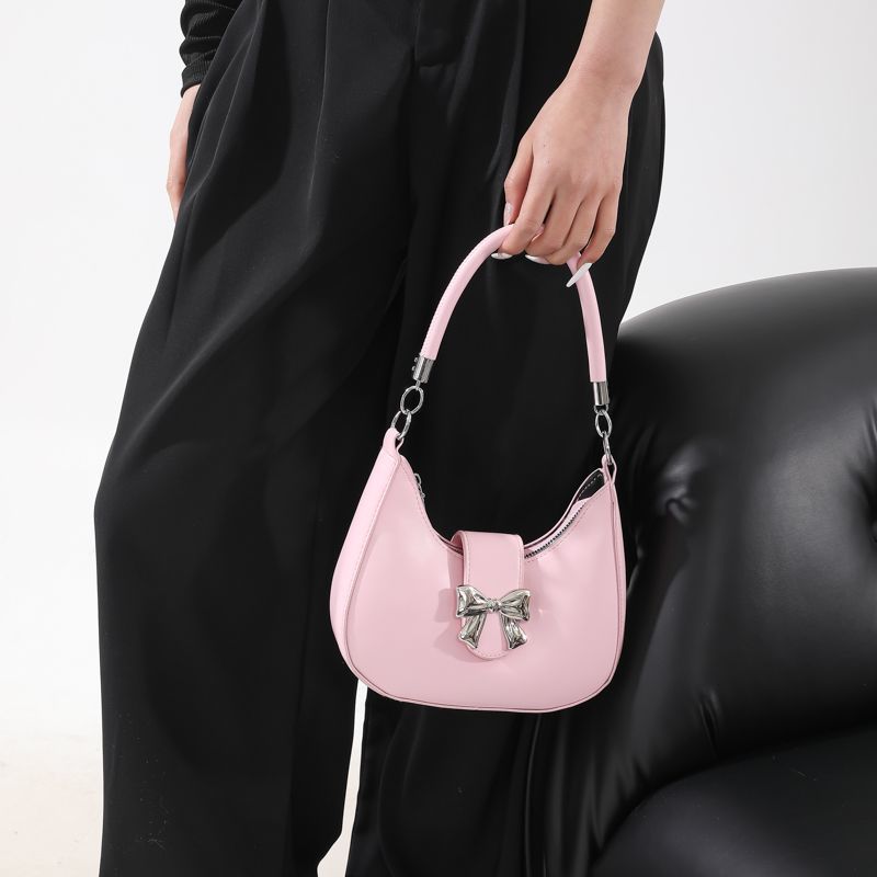 High-End Bowknot Handbag For Women 2024 New Spring Chain Crossbody Niche Mini Shoulder Underarm Bag_voghion.com
