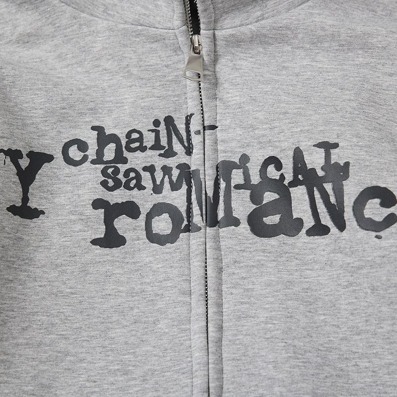 Abnehmbarer Badge Letter Print Kapuzenpullover Herren Herbst Loose Casual Trendy Ins Hoodie_voghion.com