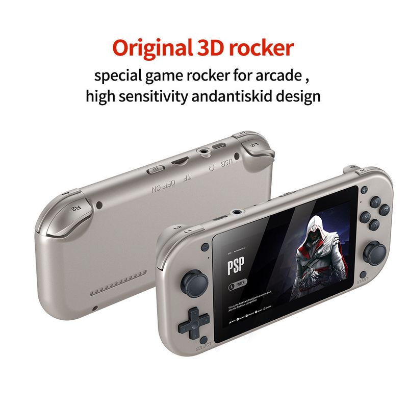 Yeni Elde Taşınabilir 4.3 inç Yüksek Çözünürlüklü PSP Arcade Nostaljik Taşınabilir Oyun Konsolu_voghion.com