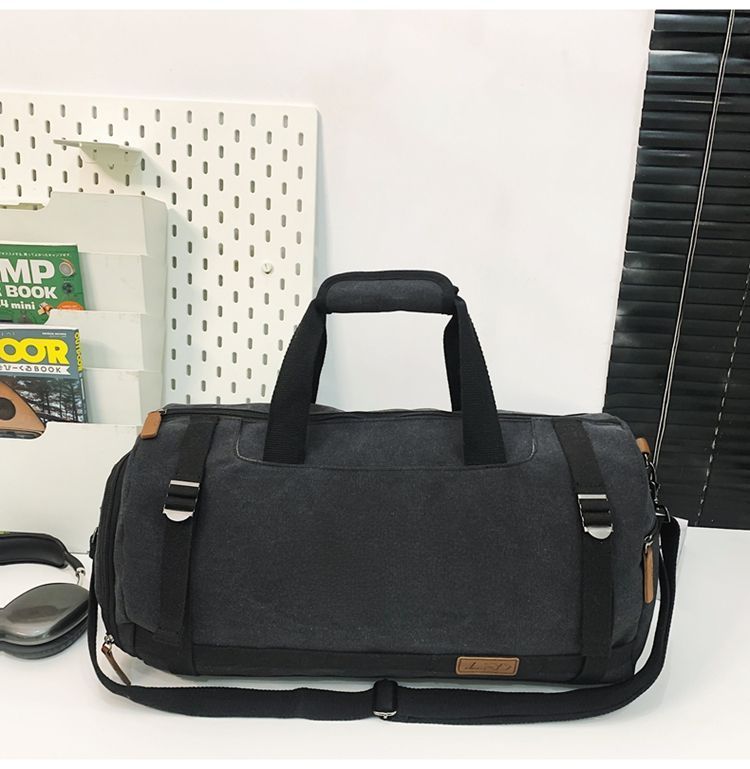 Krótka podróż dla mężczyzn i kobiet, duża pojemność, oddzielanie rzeczy suchych od mokrych, z przegródką na buty, trening fitness, sport_voghion.com