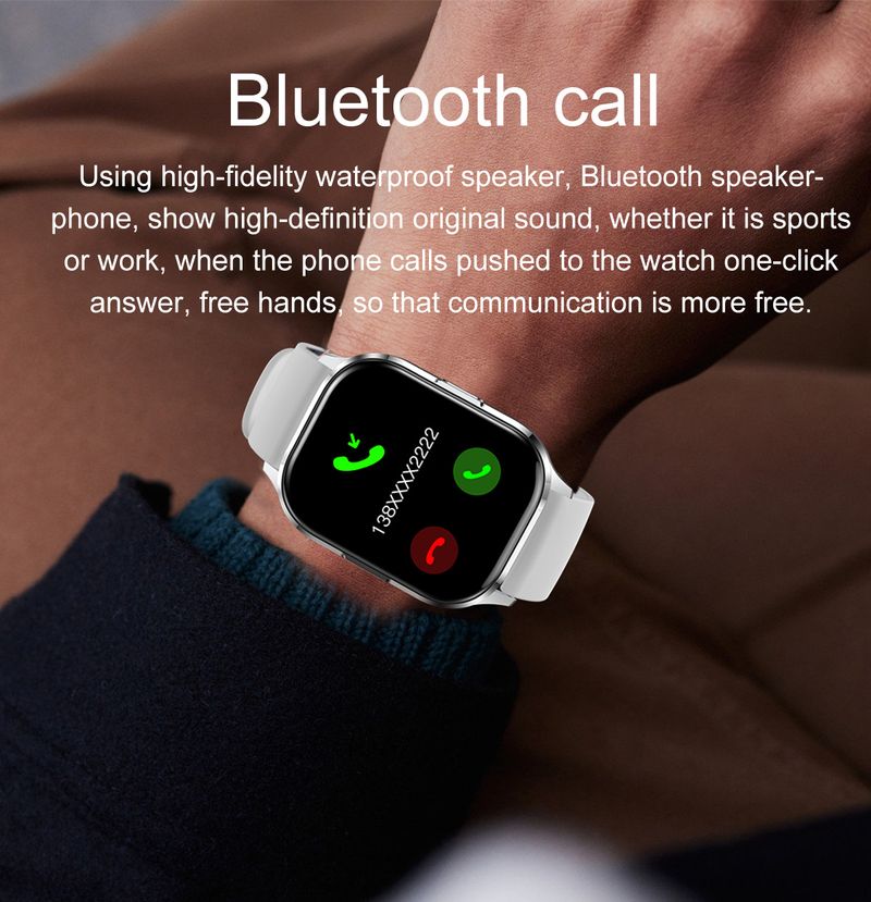 Watch Blood Pressure Blood Sugar Check Smartwatch Access Control NFC Bluetooth Smartwatch_voghion.com