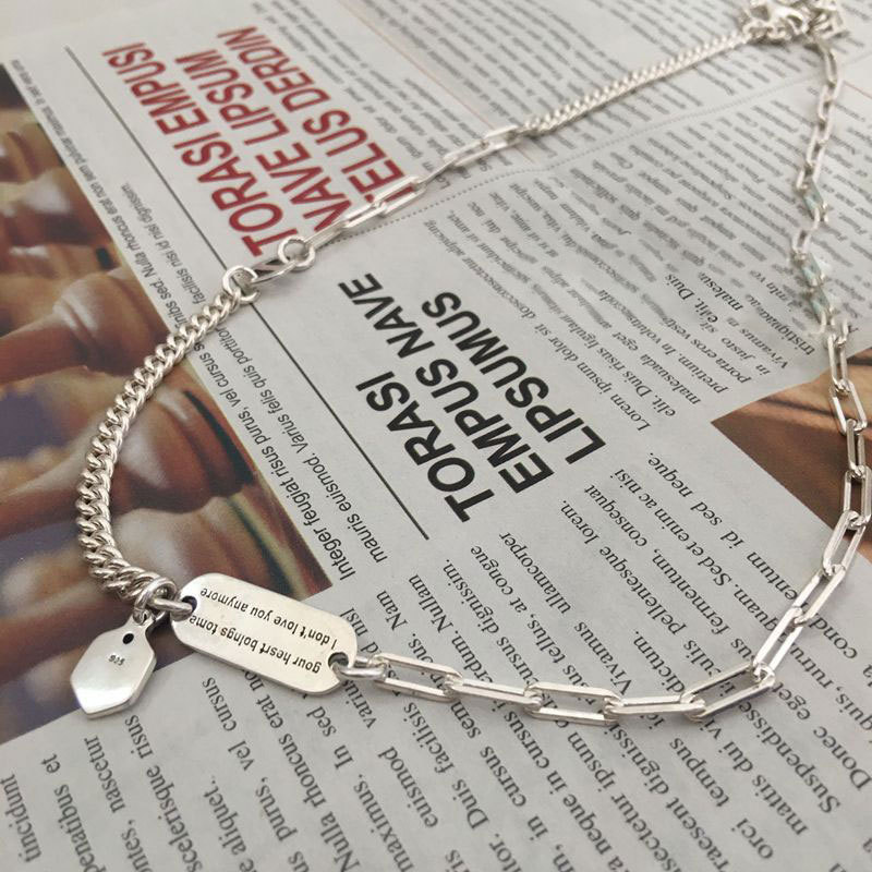 Sterling VENUS Sier Letter Brand Pendant Necklace For Women Trendy Party Jewelry 2021 New Dropshipping_voghion.com