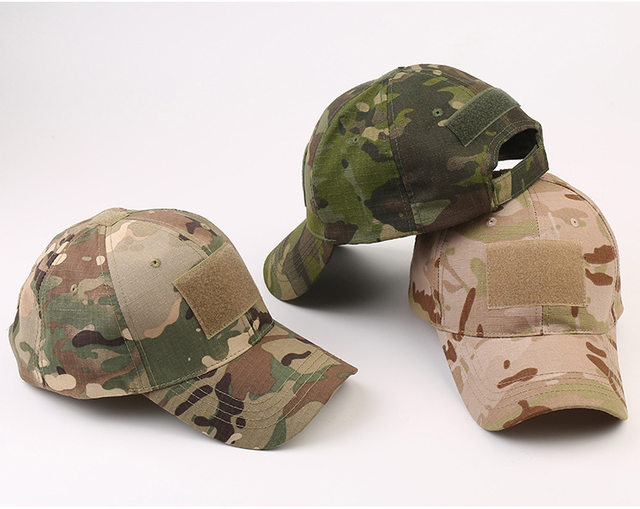 Kamuflāžas beisbola cepures āra taktiskās militārās armijas tētis kravas autovadītāju cepures pārgājienu džungļos medības Camo snapback cepures sievietēm vīriešiem_voghion.com