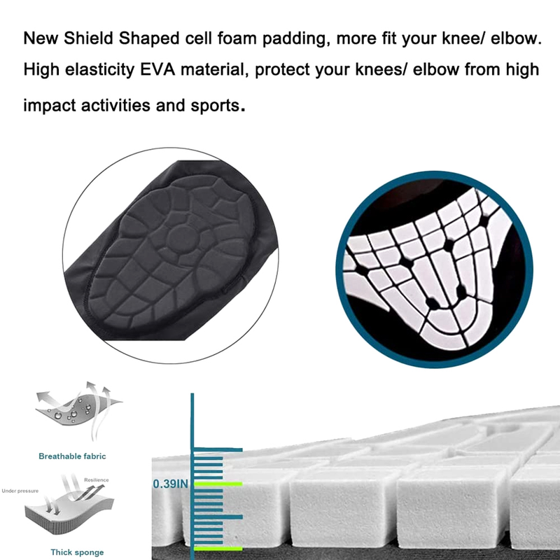 Armbåge 1 ST Dynor för barn Ungdom Honeycomb kompressionsärmar Armkuddar Skyddsskydd Sportskyddsutrustning för B_voghion.com