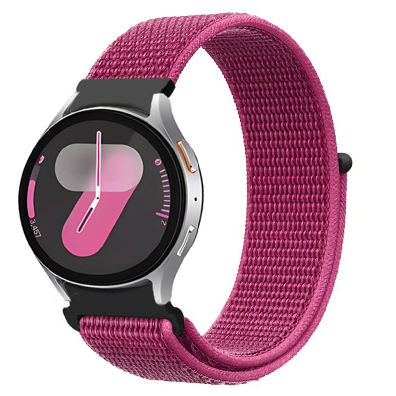 Cinturino in nylon per Samsung Galaxy Watch 5 Pro 45mm/7 6 5 4 44mm 40mm No Gap Band per Watch 6 Classic 47mm 43mm 46mm 42mm_voghion.com