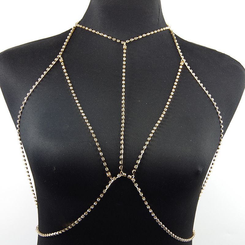 Schmuck Sexy Strand Bikini Halskette Klaue Körper personalisierte Mode Brust Kette_voghion.com