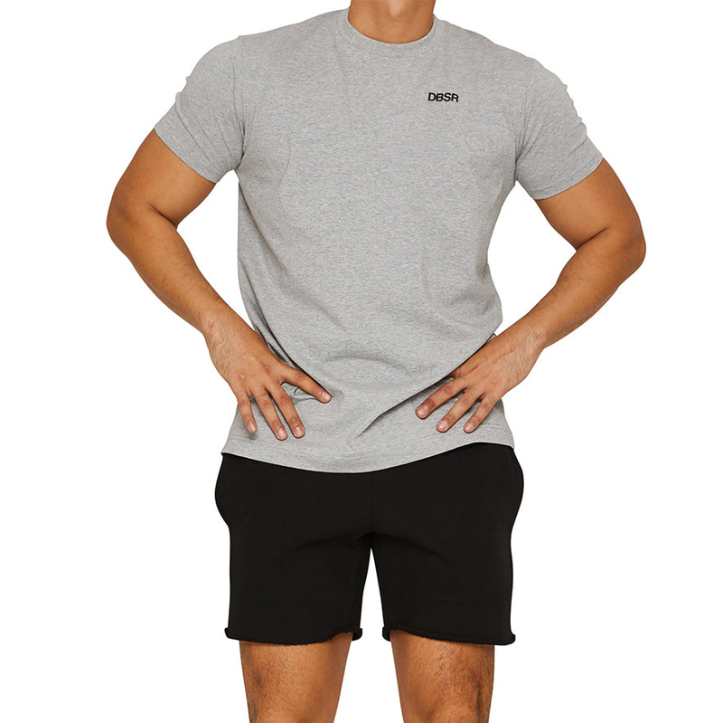Muscle Spring/Summer New Brother Men's Sports Leisure Running Gym Exercise Cotton Elastic Short Sleeve T-shirt_voghion.com