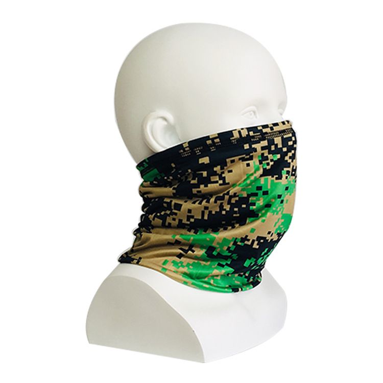 Camouflage headscarf, digital printed ice silk, outdoor cycling sports scarf, sun protection mask, magic headscarf_voghion.com