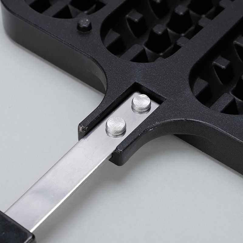 New Household Double-Sided Waffle Toast Bread Non-Stick Flat Pan Commercial Baking Mold_voghion.com