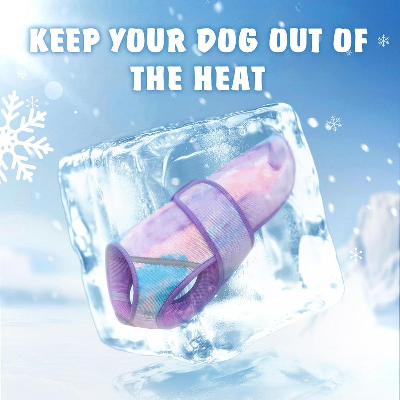 Summer Outdoor Sun Protection Pet Dog Cooling Vest Breathable Multi-Color Options_voghion.com