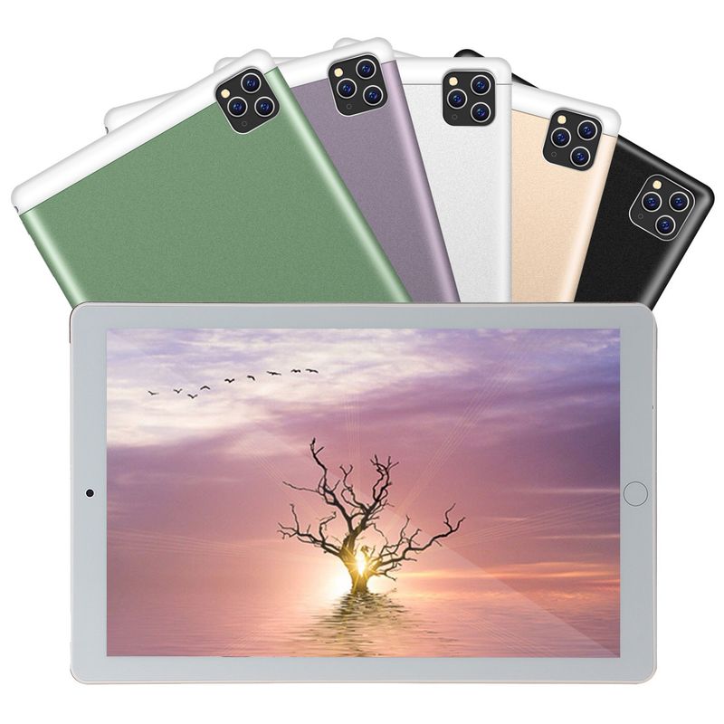 Tablets 10 Inch Tablet Computer,Three Cameras, 6735 Dual SIM Card Calls, HD Screen_voghion.com