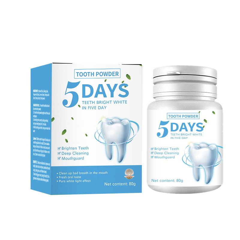 Fresh Tooth Powder, Whitening Gum Protection, Gentle Breath Freshening, Removes Stains And Brightens Teeth, Mint_voghion.com