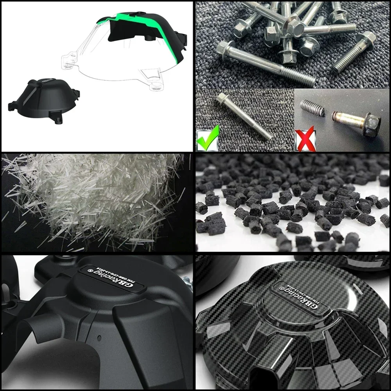 For Suzuki GSX-R125 GSX-S125 2018-2023 GSX-R150 GSX-S150 2016-2023 Motorcycle Accessories Engine Protection Cover_voghion.com